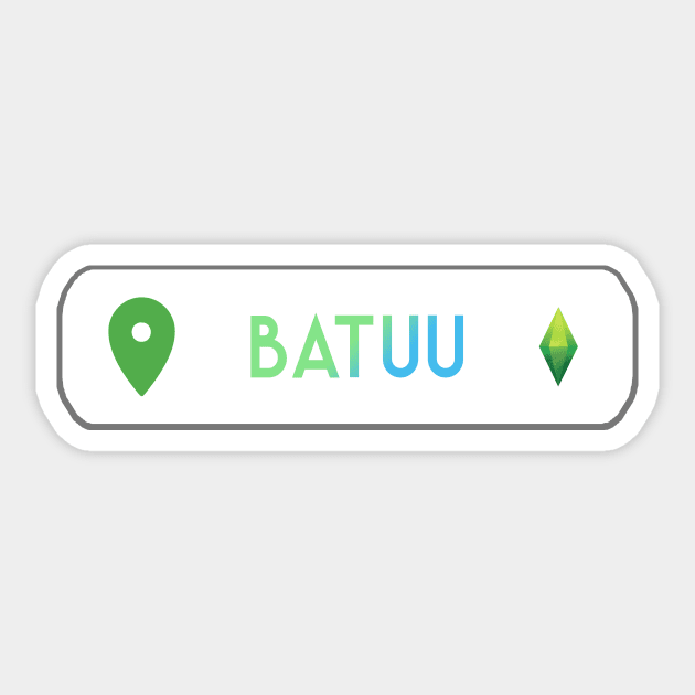 Batuu Location- The Sims 4 Sticker by BurritoKitty